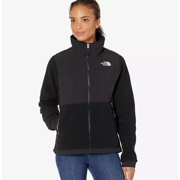 North Face Denali 2 Jacket Womens Small Black Soft Cozy Plush Full Zip Fleece - Picture 2 of 16